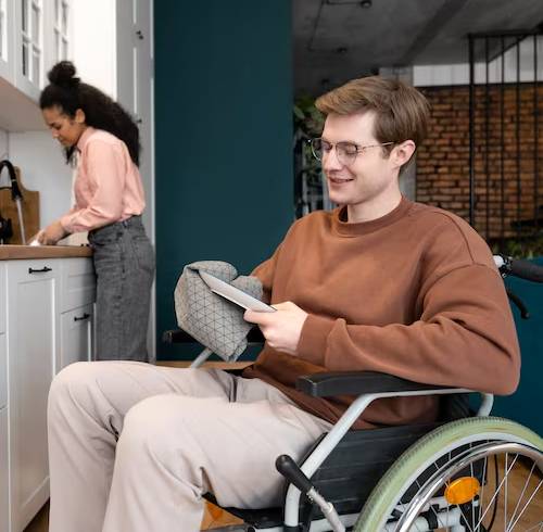 Professional help with daily household tasks under NDIS