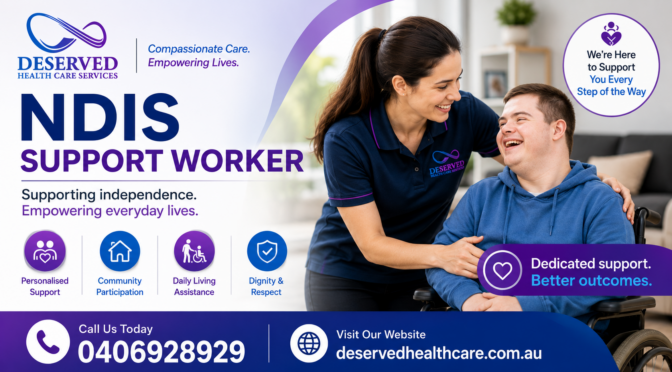 What Can an NDIS Support Worker Help With?