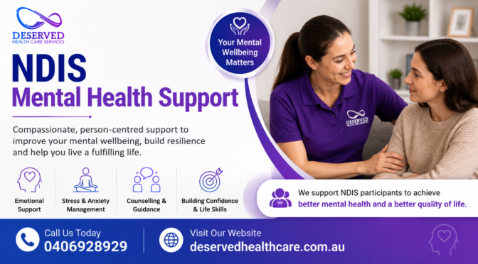 How Support Workers Assist With Mental Health Goals Under The NDIS Framework?