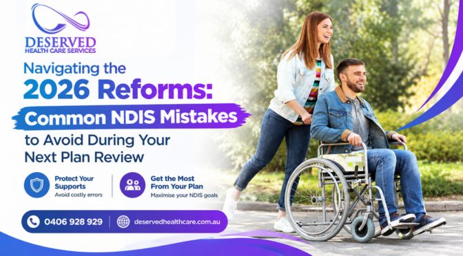 Deserved Health Care Services – NDIS care provider Melbourne offering disability support services, disability care assistance and NDIS provider services in Dandenong.